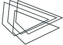 a graphic of overlayed triangles